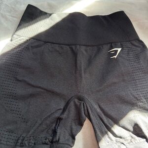 Black Gym Shorts with Logo